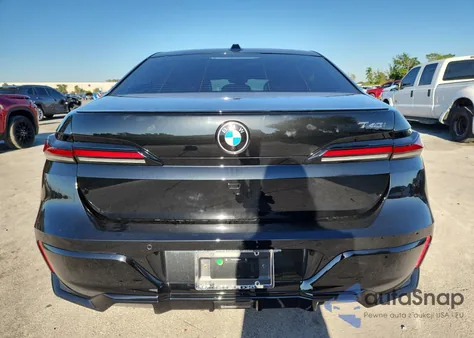 2025 BMW 740 I z USA, uszkodzony, nr VIN WBA23EH05SCU96414